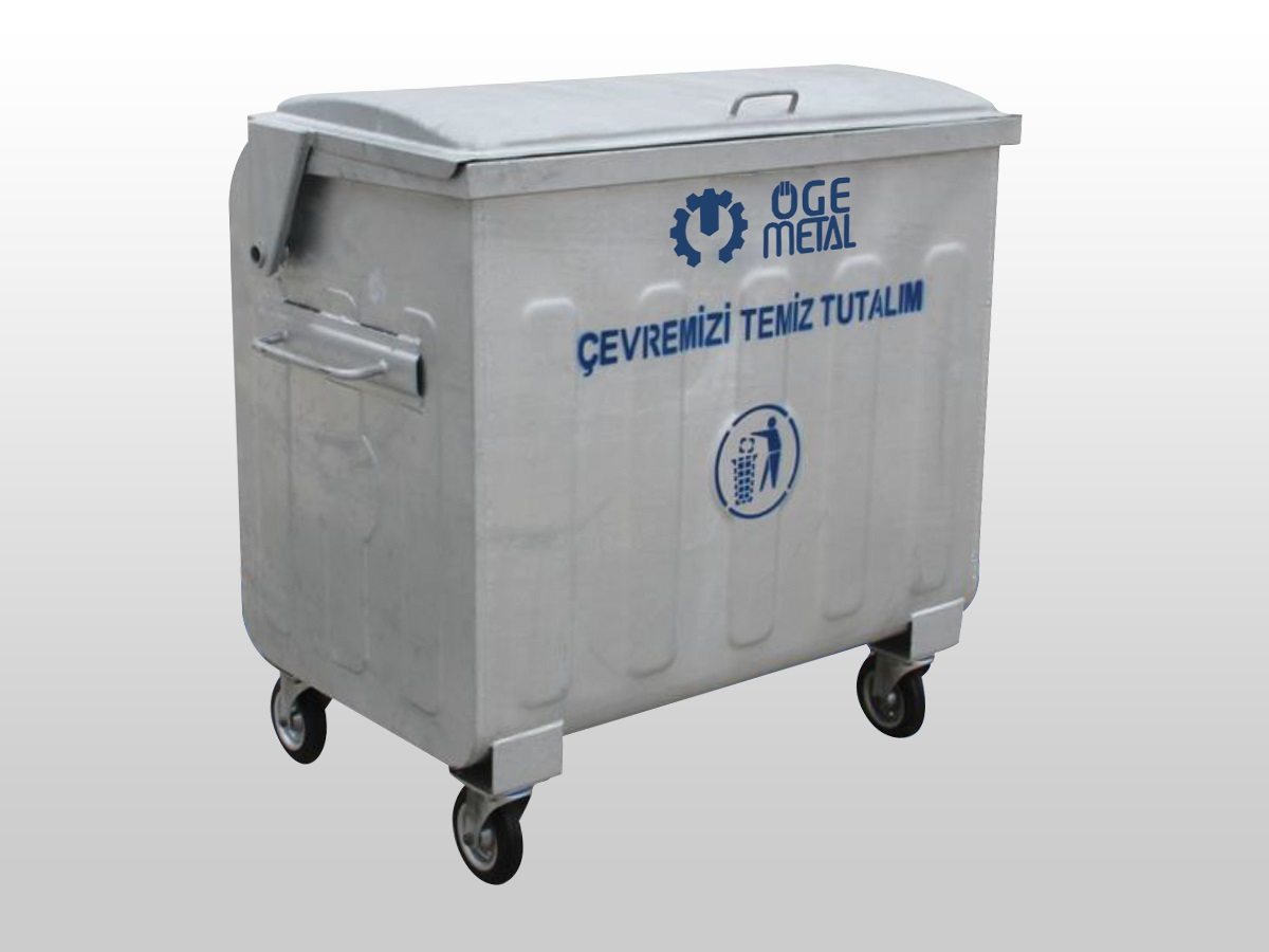770 Lt. Hot Dip Galvanized Waste Container